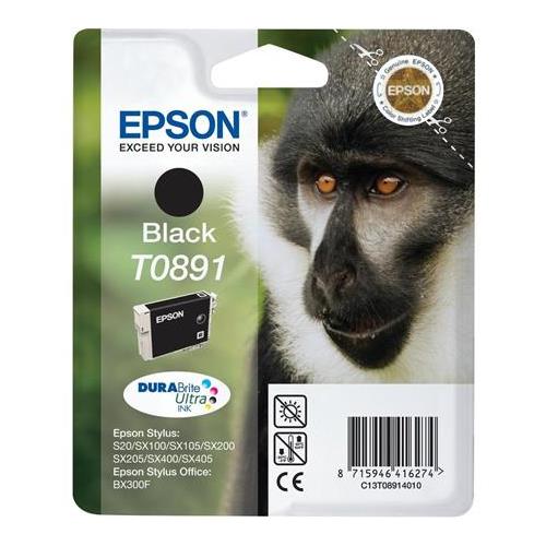 CARTUCHO T089140 ( T0891 ) ( NEGRO ) EPSON STYLUS S20 / SX100 / SX105 / SX