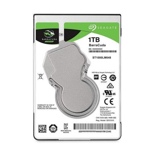 DISCO DURO INTERNO 1TB. 2.5" 5400RPM SATA3 SEAGATE ST1000LM048