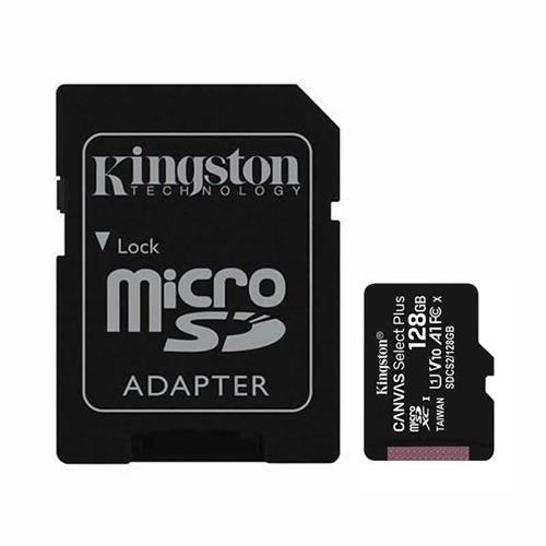 MEMORIA MICROSD 128GB KINGSTON C10 100MB(CON ADAP SD) SDCS2/128GB