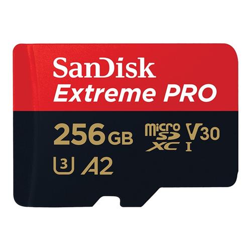 MEMORIA MICROSD 256GB. SANDISK UHS-I EXTREME PRO SDSQXCD-256G-GN6MA