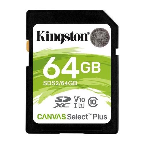 MEMORIA SD 64GB. KINGSTON C10 100MB/S ( SDS2/64GB )