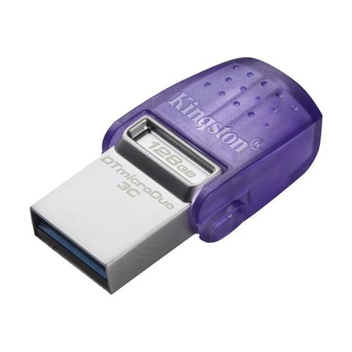 MINIDISCO PENDRIVE 128GB. KINGSTON MICRODUO 3C USB 3.0 / USB-C