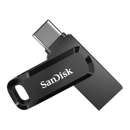 MINIDISCO PENDRIVE 256GB. SANDISK ULTRA DUAL GO USB 3.0 / USB-C