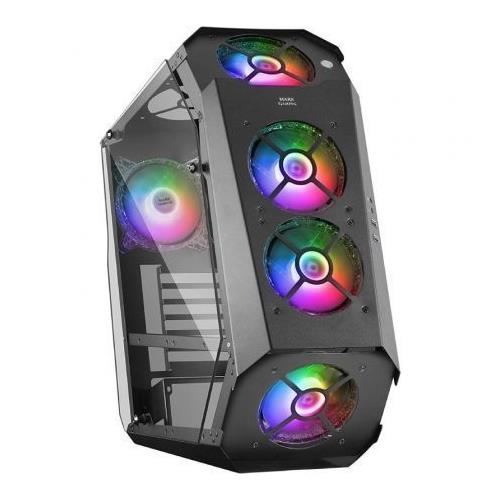 SEMITORRE ATX MARS GAMING MC51 SIN FUENTE NEGRO