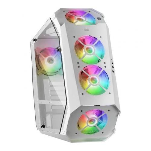 SEMITORRE ATX MARS GAMING MC51W SIN FUENTE BLANCO