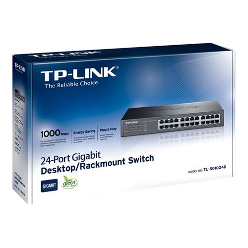 SWITCH 10/100/1000MB 24 PUERTOS TP-LINK SG1024D ( TL-SG1024D )