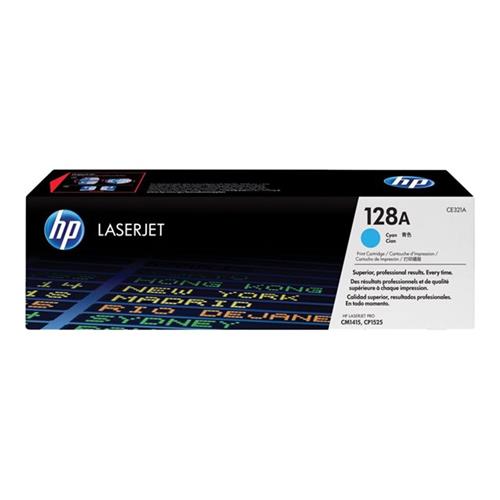 TONER CE321A ( 128A )(CIAN) HP LASERJET CM1415 / CP1525