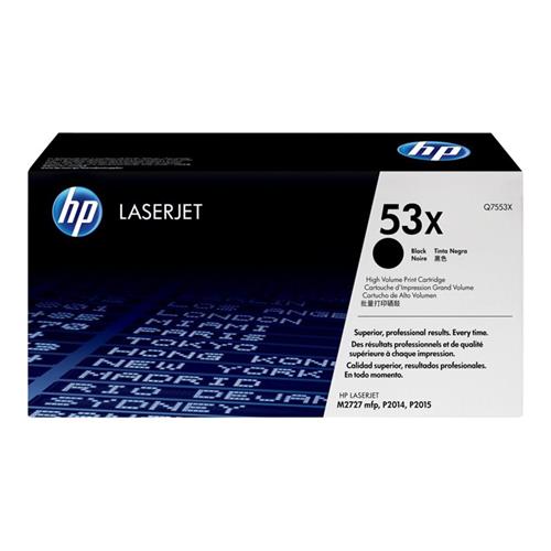 TONER Q7553X ( 53X ) HP LASERJET P2014/P2015 / M2727 ( ALTA CAPACIDAD )