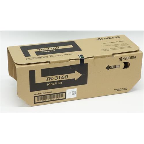 TONER TK3160 KYOCERA ECOSYS P3045DN , P3050DN, ,P3055DN