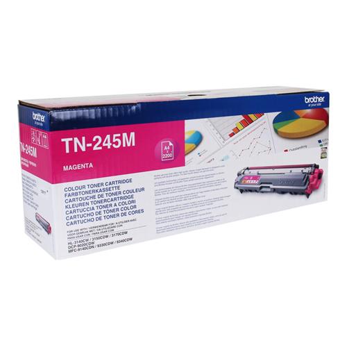 TONER TN245M (MAGENTA) (2.2K) BROTHER HL3140CW / HL3150CDW / HL3170CDW /