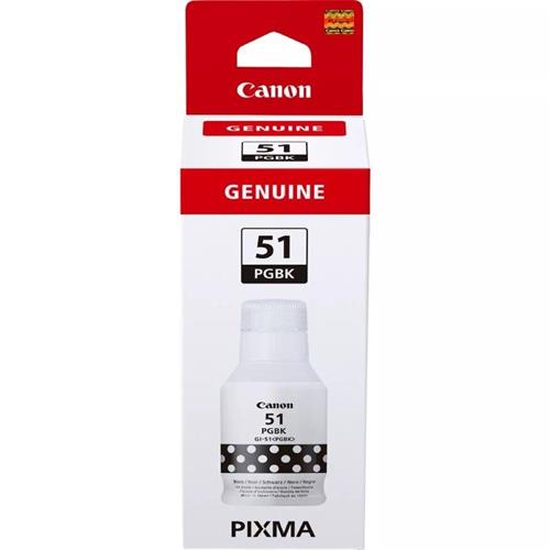 BOTELLA DE TINTA GI51PGBK NEGRO CANON PIXMA G3560 , G2520 ,  G2560 , G3520