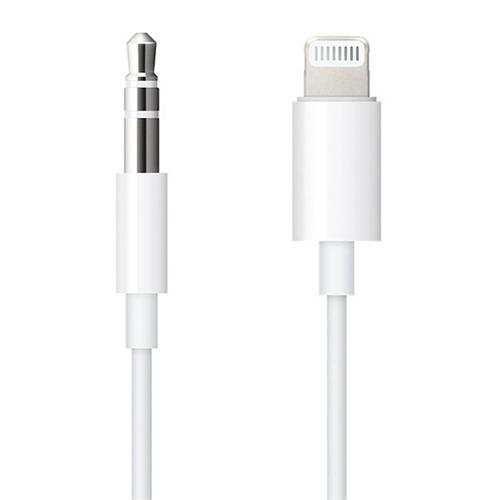 CABLE APPLE MXK22ZM/A DE CONECTOR LIGHTNING A TOMA AURICULARES 3.5 1.2M
