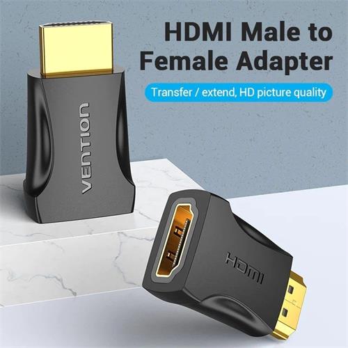 ADAPTADOR HDMI MACHO A HDMI HEMBRA 4K VENTION AIMB0