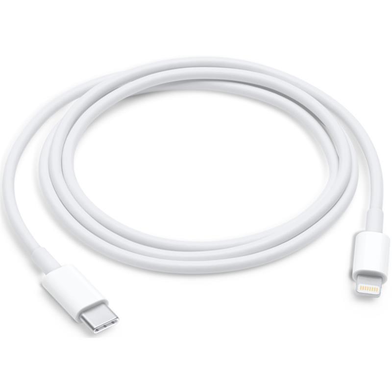 Cable Apple Lightning MXLY2ZM 1m Para Carga y Sincronización de iPhone