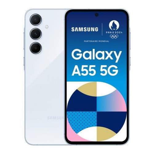 SMARTPHONE SAMSUNG GALAXY A55 A556 5G  8GB 256GB AZUL CIELO