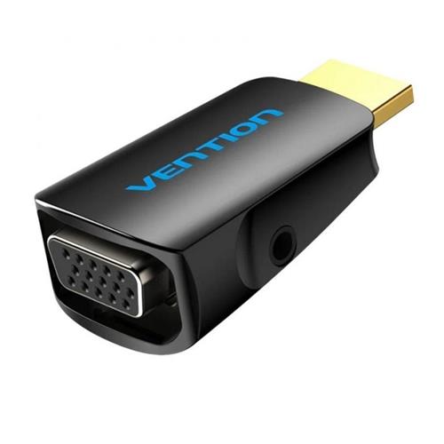 ADAPTADOR HDMI MACHO A VGA HEMBRA CON SONIDO JACK 3.5MM VENTION AIDB0