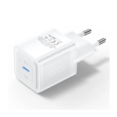 CARGADOR DE PARED 20W VENTION FEPW0 USB-C BLANCO