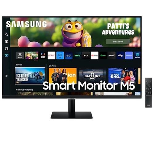 MONITOR 27" SAMSUNG SMART TV M5  M50C S27CM500 NEGRO FULLHD MULTIMEDIA