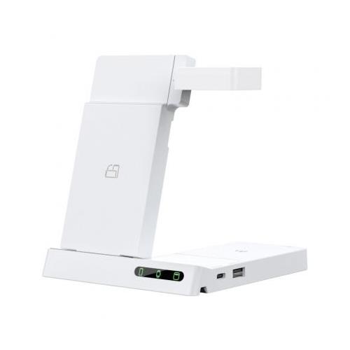 CARGADOR 20W INALAMBRICO MUVIT MCWIR0012 USB / USB-C  BLANCO