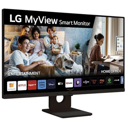 MONITOR 31.5" LG MYVIEW 32SR50F-B FULLHD SMART TV MULTIMEDIA NEGRO