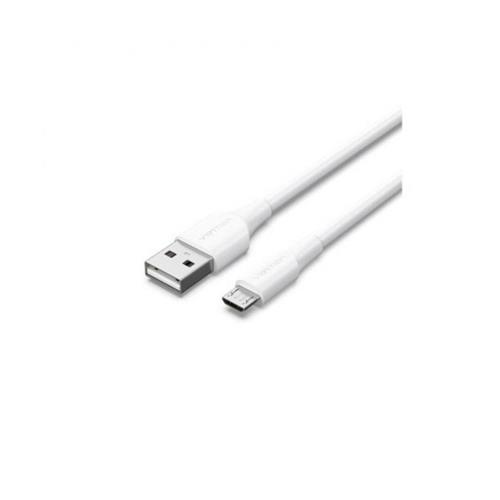 CABLE USB 2.0 MACHO A MICROUSB MACHO 2M. BLANCO VENTION CTIWH