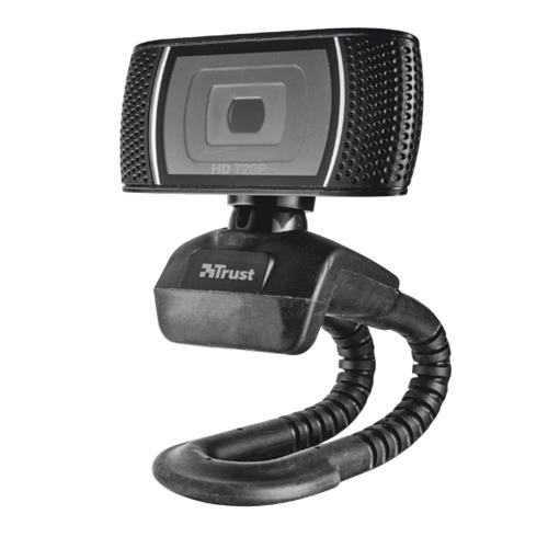 CAMARA WEB WEBCAM TRUST TRINO 8MPX. HD 720P USB 18679