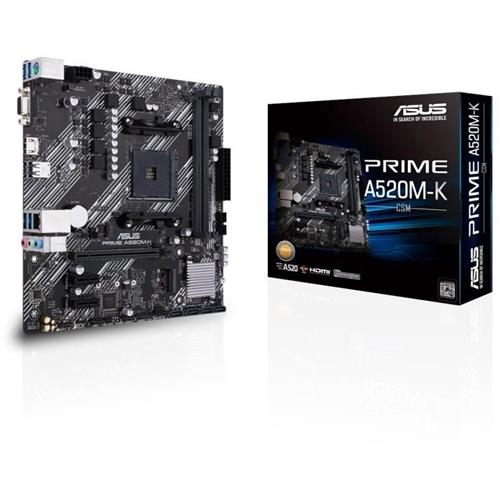 PLACA BASE ASUS PRIME A520M-K  MICROATX SOCKET AM4