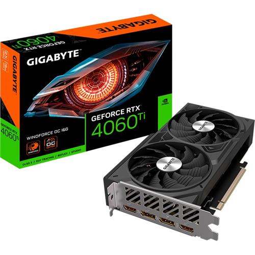 TARJETA GRAFICA GIGABYTE WINFORCE RTX4060TI  OC 16G 16GB GDDR6