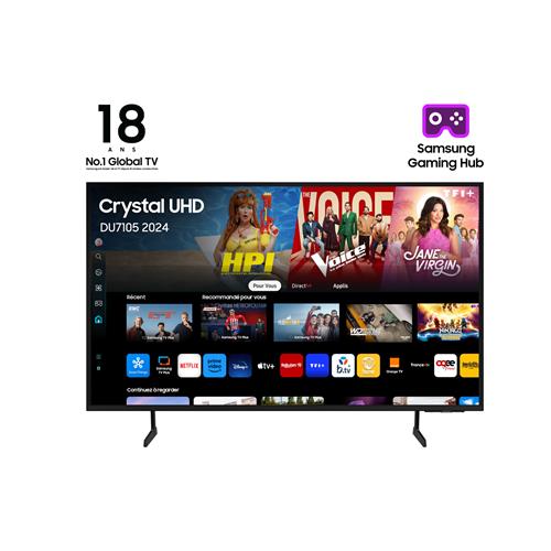 TV 65" SAMSUNG 65DU7105 ULTRAHD 4K SMART TV WIFI