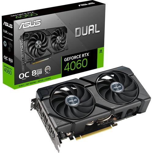 TARJETA GRAFICA ASUS RTX4060 DUAL EVO OC 8GB GDDR6