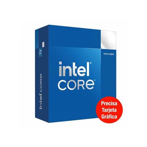 PROCESADOR INTEL I7 14700F 2.10GHZ 14TH GEN SOCKET 1700 BX8071514700F