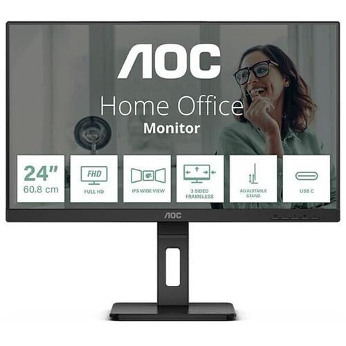 MONITOR 23.8" AOC 24P3CV FULLHD MULTIMEDIA REGULABLE / USB-C / HDMI  USB-C