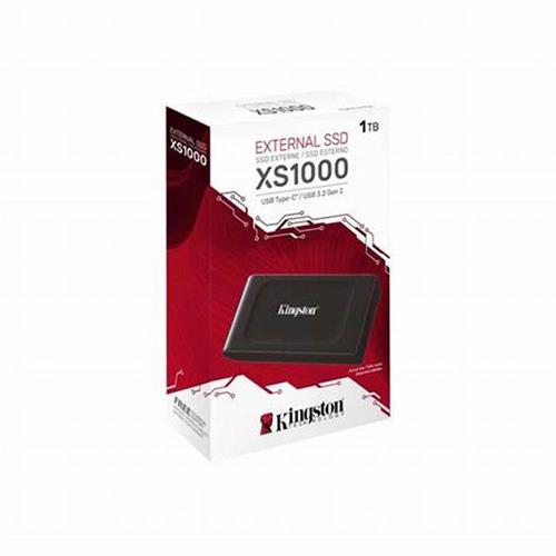 SSD EXTERNO 1TB. KINGSTON XS1000 NEGRO USB 3.2