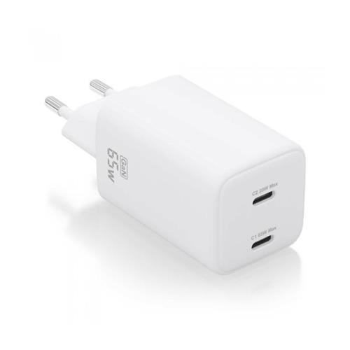 CARGADOR DE PARED 65W AISENS ASCH-65W2P039-W BLANCO 2XUSB-C