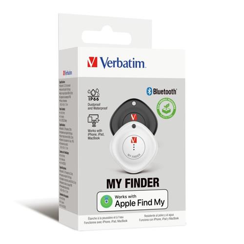 LOCALIZADOR VERBATIM MY FINDER BLUETOOTH TRACKER MYF-02 2U BLANCO/NEG 32131