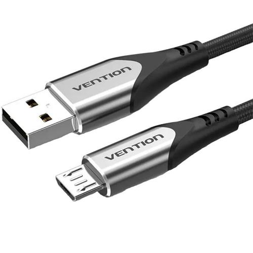 CABLE USB 2.0 - MICROUSB 1.5M MACHO / MACHO NEGRO VENTION COAHG