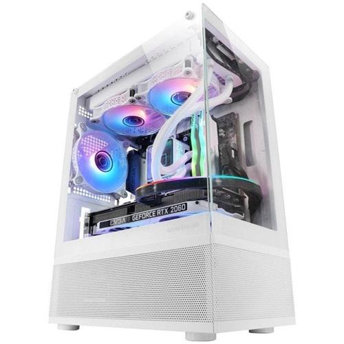 MINITORRE GAMING MICROATX MARS GAMING MCSE SIN FUENTE BLANCO