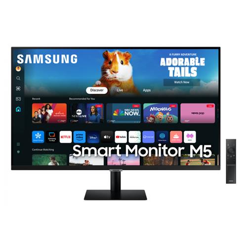 MONITOR SMART 32" SAMSUNG M5 S32DM500 FULLHD SMART TV MULTIMEDIA NEGRO