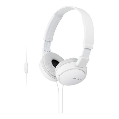 AURICULARES CON MICROFONO SONY ZX110AP  BLANCO MDRZX110APW