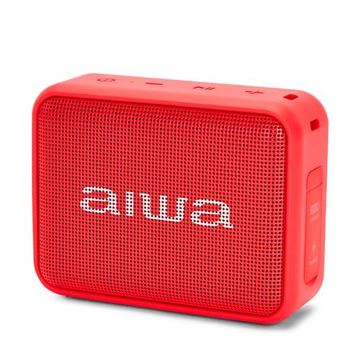 ALTAVOZ AIWA BS-110RD BLUETOOTH 2.0 10W ROJO