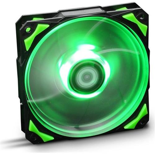 VENTILADOR 12X12 12CM NOX HFAN RGB VERDE