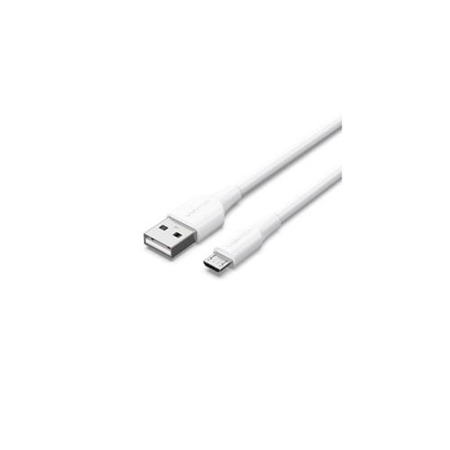 CABLE USB 2.0 MACHO A MICROUSB MACHO 1M. BLANCO VENTION CTIWF