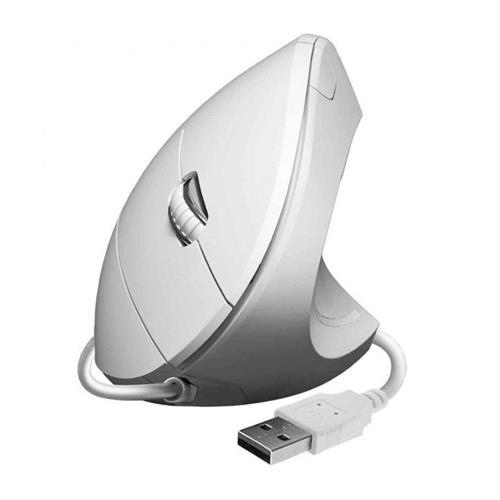 RATON ERGONOMICO SUBBLIM GLIDE VERTICAL ERGO 1600DPI USB BLANCO