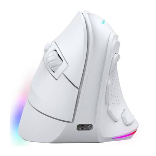 RATON GAMING MARS GAMING MMSK ERGONOMICO INALAMBRICO 8400DPI BLANCO