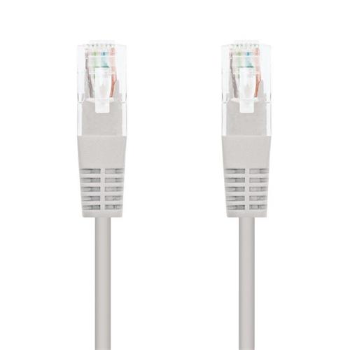 CABLE UTP 1M. CAT.5E  NANOCABLE 10.20.0101 GRIS