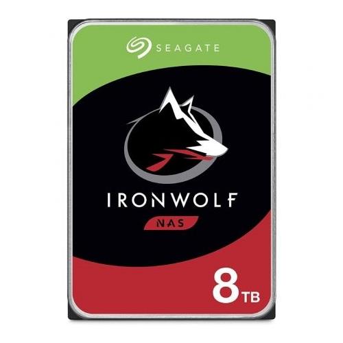 DISCO DURO 8TB INTERNO 3.5" SATA3 SEAGATE IRONWOLF NAS ST8000VN004