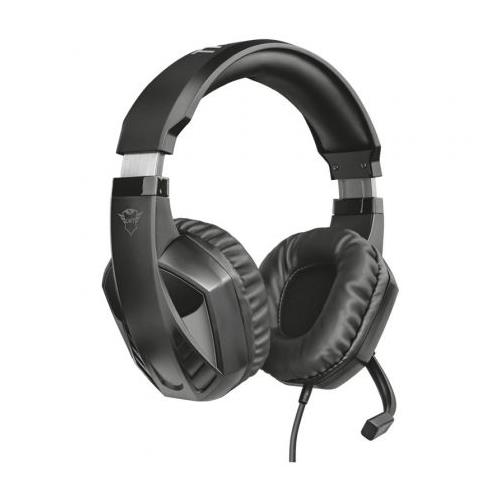 AURICULARES CON MICROFONO TRUST GAMING GXT 412 CELAZ NEGRO 23373