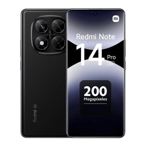 SMARTPHONE XIAOMI REDMI NOTE 14 PRO 5G 8GB 256GB 6.67" NEGRO