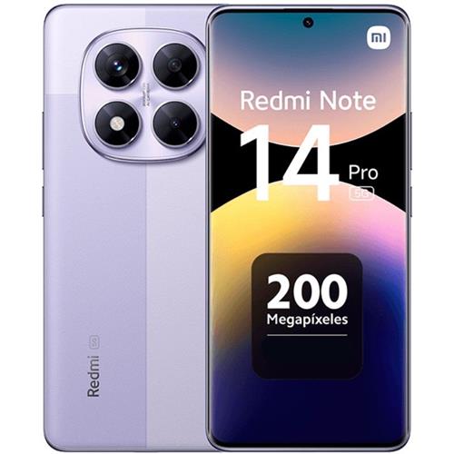 SMARTPHONE XIAOMI REDMI NOTE 14 PRO PLUS 5G 12GB 512GB PURPURA