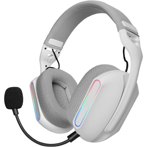 AURICULARES GAMING CON MICROFONO MARS GAMING MHWPRO JACK3.5/BLUETOOTH BLANC